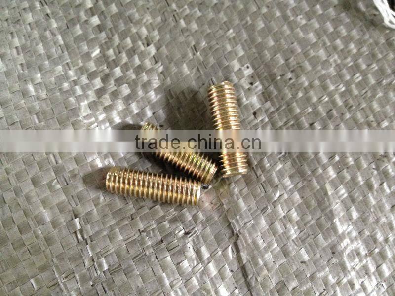 Double rods,yellow zinc,8*25