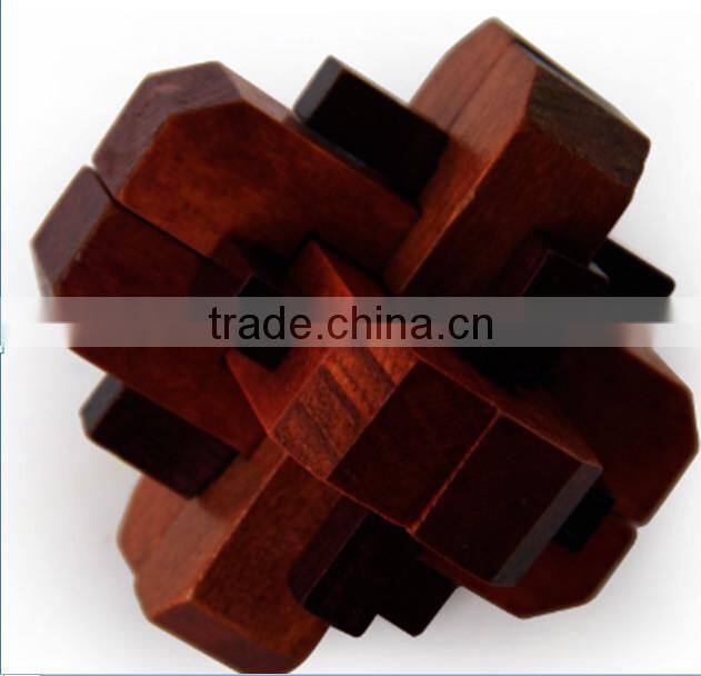 3d block puzzle diy wooden toy,maze ball game puzzle intelligent toy
