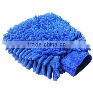 Double Microfiber Mitten For Automobile Wash