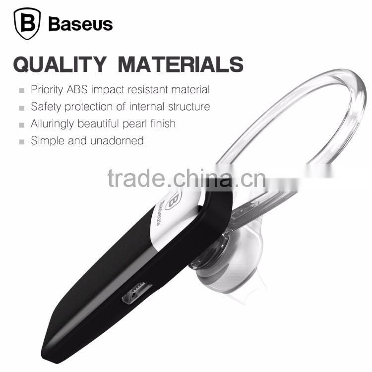 BASEUS TIMK Series Wireless Earphone For iPhone SE 6 6S Universal Ear Hook Bluetooth Headphone For Samsung S5 S6 FOR HTC TB-0328