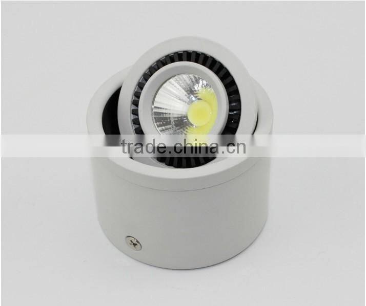 Surface Mounting 3w 5w 7w 12w 15W LED Downlights Led Ceiling Light Spotlights Rotate 360 degrees