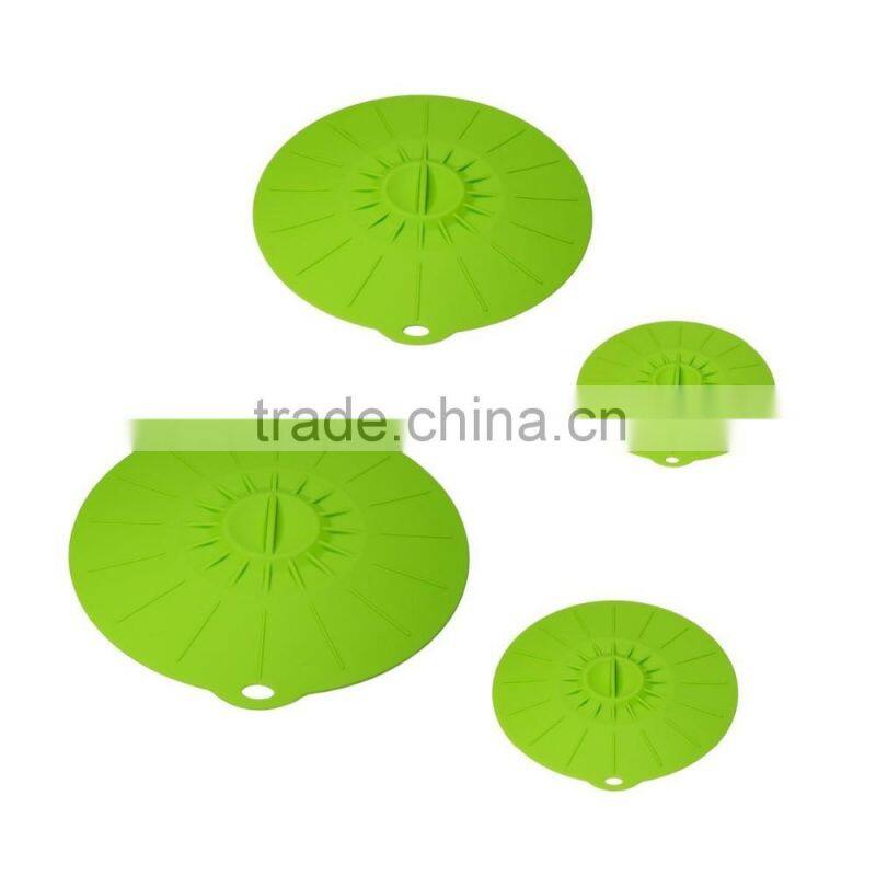 Reusable Food Grade Silicone Suction Covers ,silicone suction lids for bowl