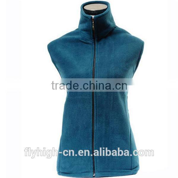 Promotional Apparel Warm Women Polar Fleece Waistcoat