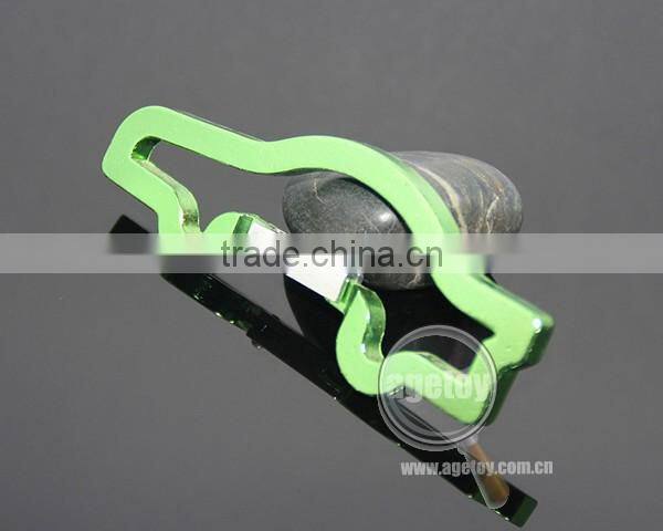 Random Mix Multicolor Aluminum Alloy Spring Clip Buckle Wholesale Metal Mini Car Shape Carabiner