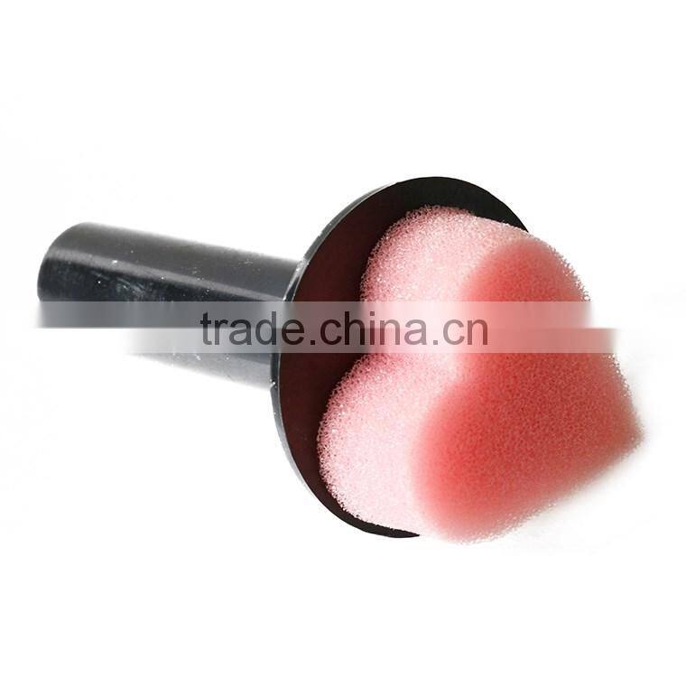 8 pcs/set Hot sale DIY Plastic Handle Cute Sponge Brush For Kids