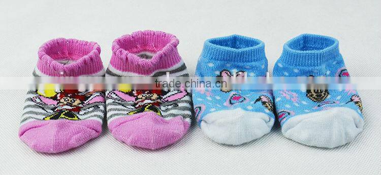Baby cartoon cozy ankle cotton socks