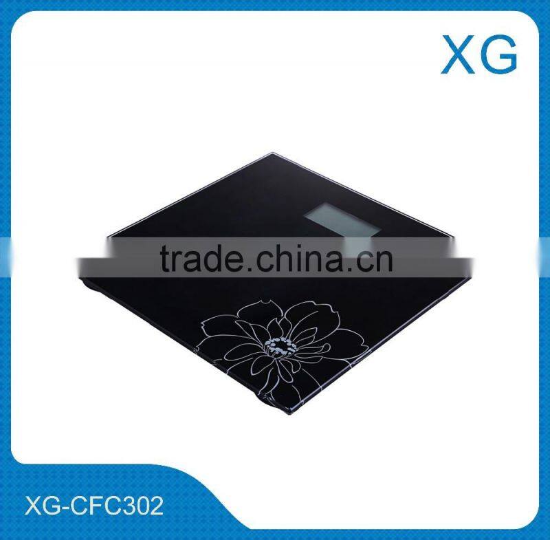 glass digital bathroom scale/mechanical glass bathroom scale/human weight scale 150kg