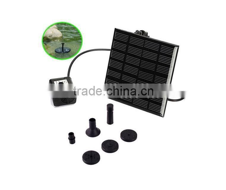 Garden Solar Fountain / Solar Charge Pump / High Flow Rate Centrifugal Water Pump
