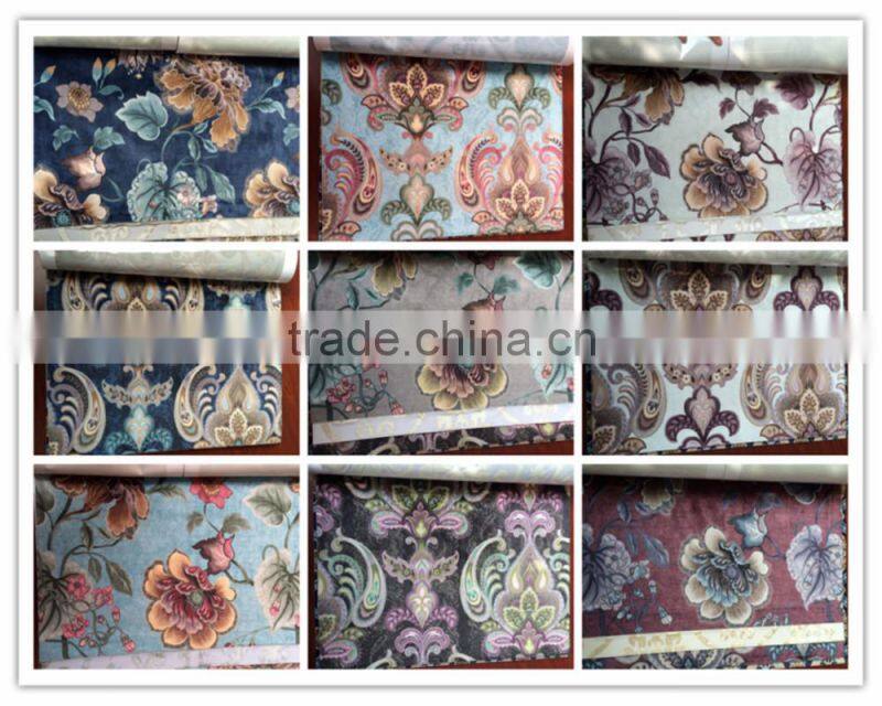 Burn-out poly fabric