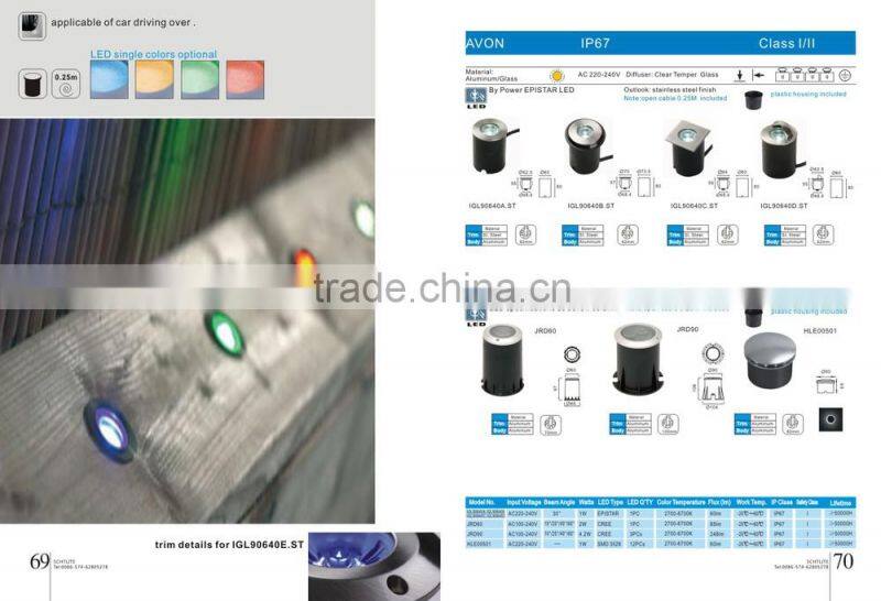 MOUSE SMD 1W 1.5W 360 degree led underground light