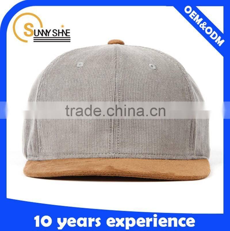 5 panel blank nylon rope snapback cap