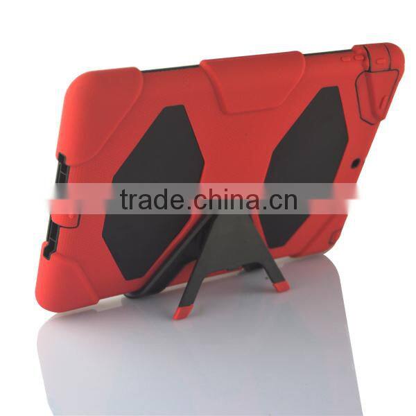 Military Builder Workman Heavy Duty Case, Shock Proof Touch Screen Case Cover For Ipad air