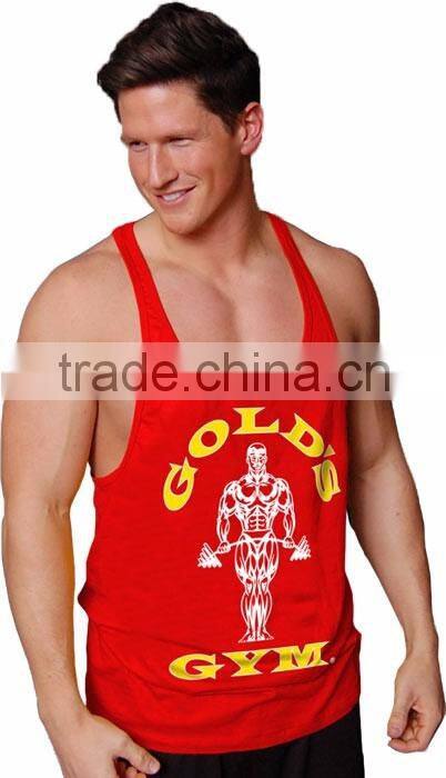 mens gym tank top bodybuilding stringer tank top