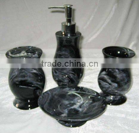 New Polyresin Home household Bathroom Accessories set