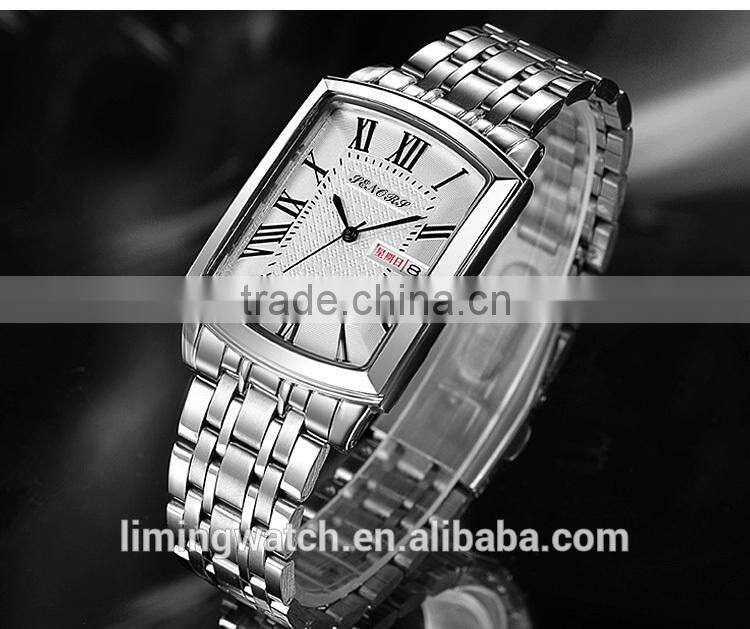 New fashion western watch price square quartz Watches for Couple Gift