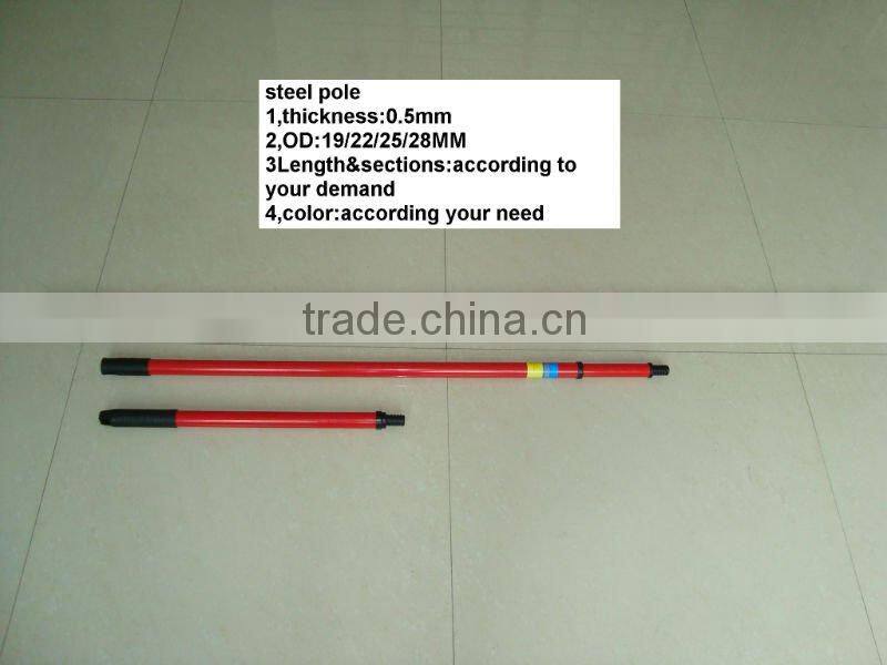 paint roller metal iron extension pole