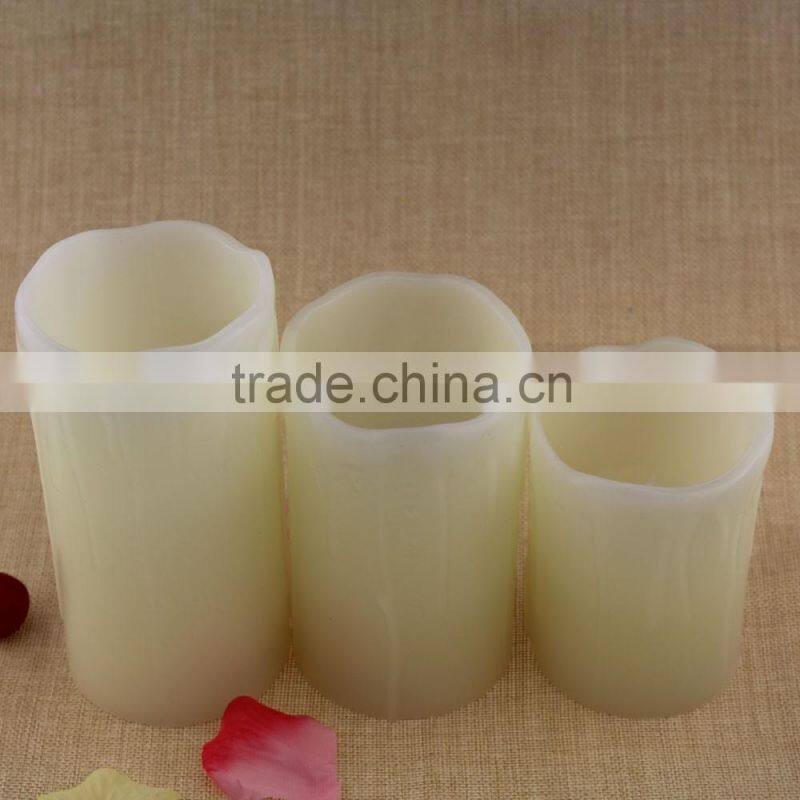 LED candle lights with tears flameless candles with timer
