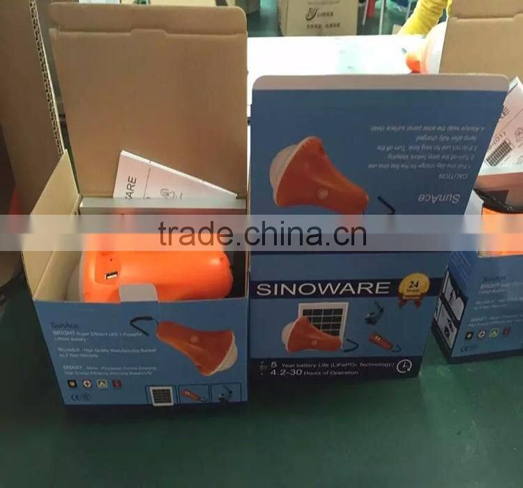 Solar systems LED lighting small home solar power system lights phone charging