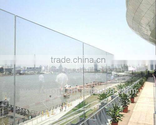 High Quality CE EN12150 Accredited Pool Fence Glass Panels