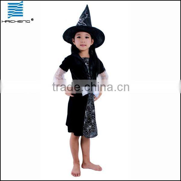 Halloween child spider witch costume for cosplay