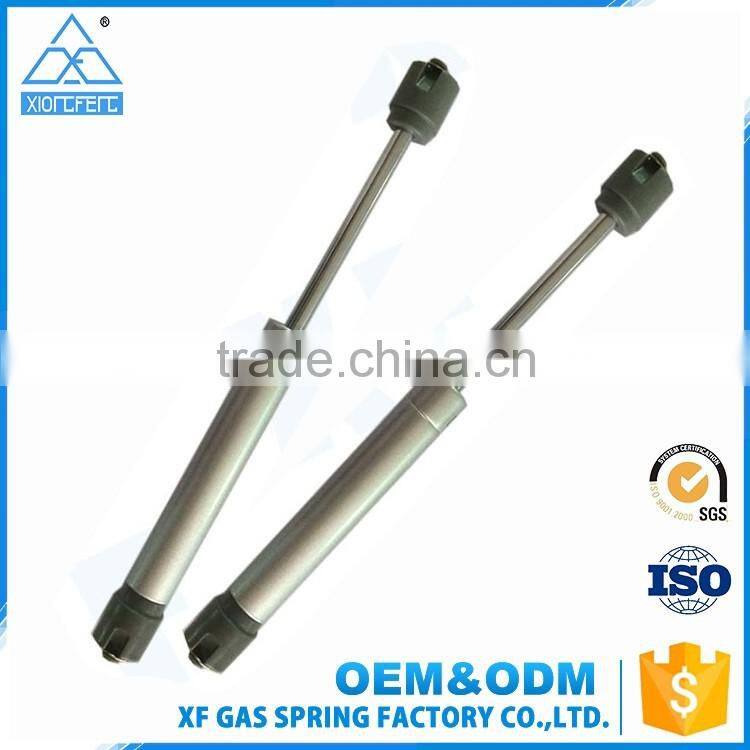 Custom cylinder cabinet gas spring with plastic end fitting for furniture