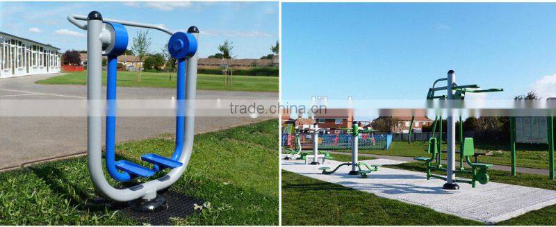 single Seated chest press outdoor fitness and exercise equipment