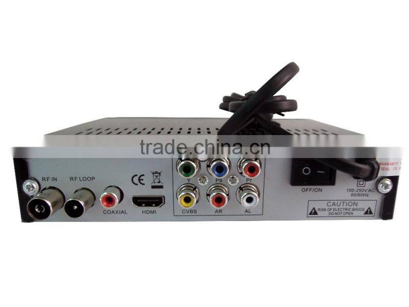 FTA full 1080P HD DVB-T2 Receiver/ 1080P DVB-T2 set top box