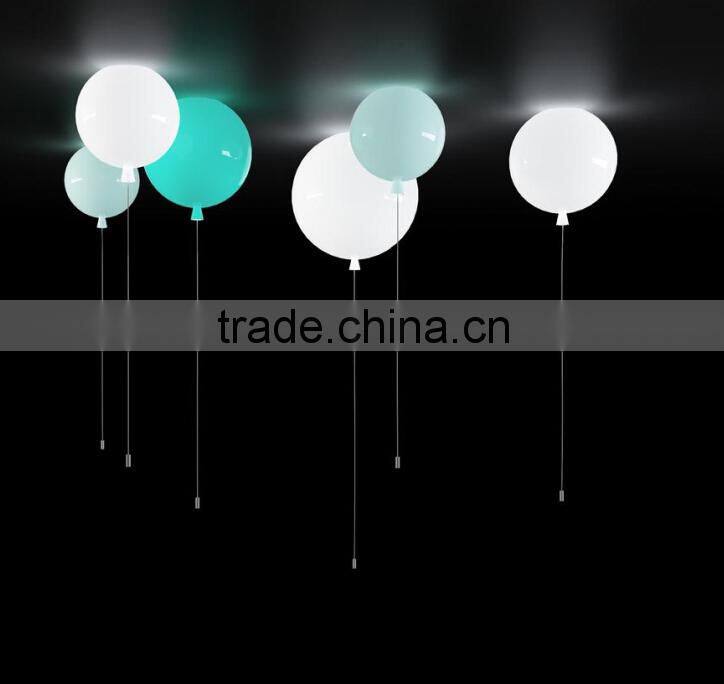 Fancy Glass Ball Electroplating Finish Ceiling Lamp for Home Decoration