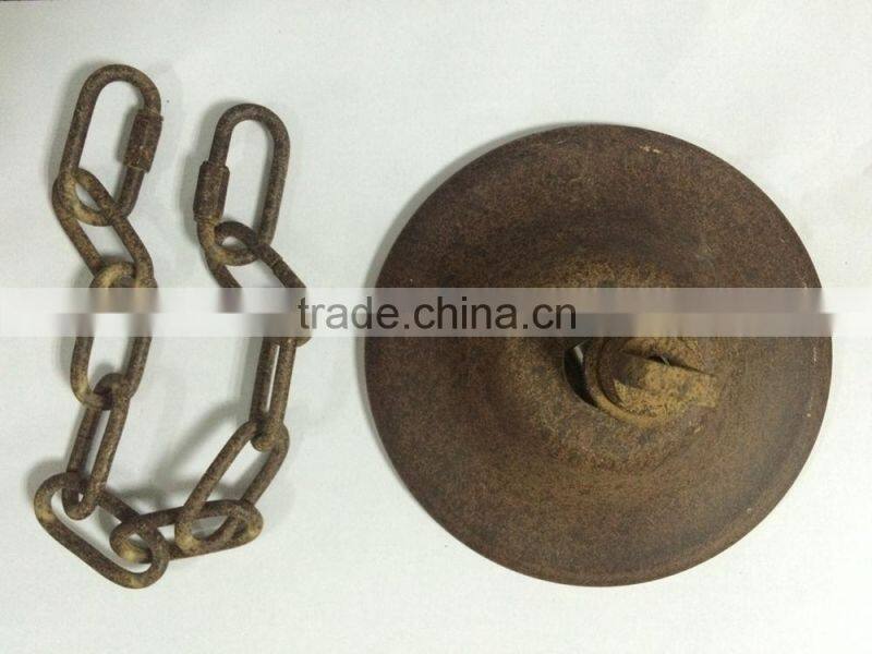 Rust vintage crystal iron chandeliers for restaurant