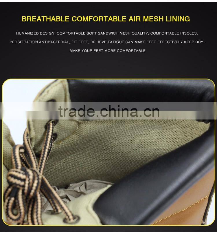 Comforatable popular safety boots safety footware for men