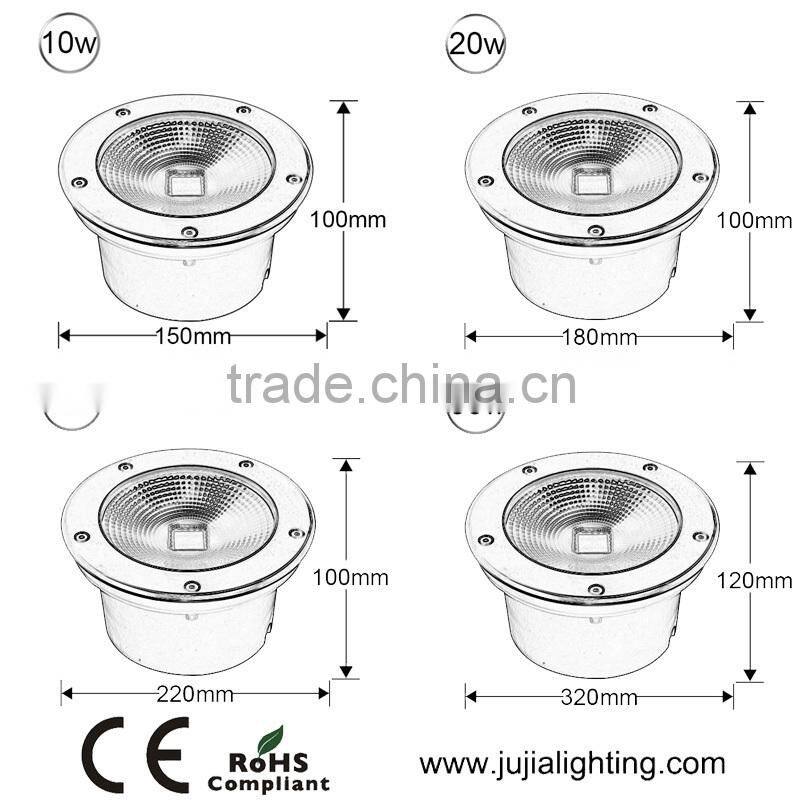 9w Recessed Floor Led Underground Light 30w Led Up Lighting