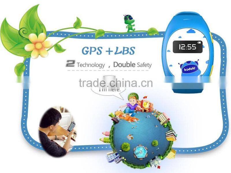 SOS emergency dial smart kids gps watch tracker