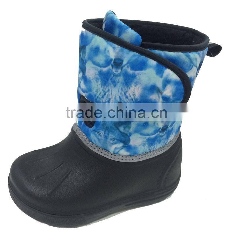 2016 hot selling child winter boots