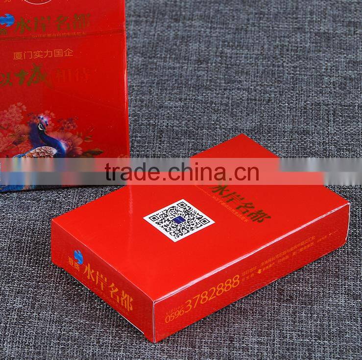 Customized Screen Printing playing cards UV Resistant printing oracle cards Waterproof Paper Playing Cards ---DH20587