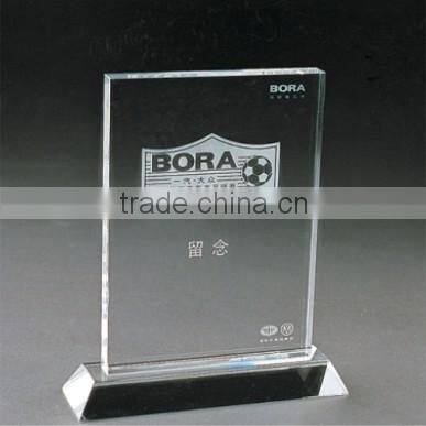 2015 new K9 clear glass trophy crystal blank