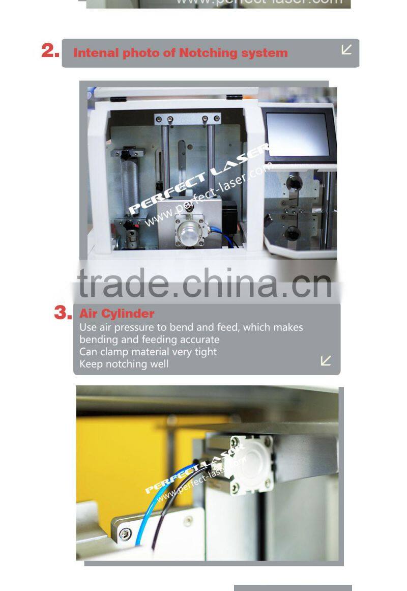 China stainless steel CNC bending aluminum channel machine