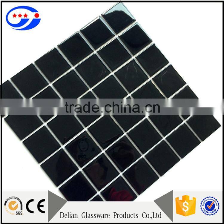 irregular shape glass tile