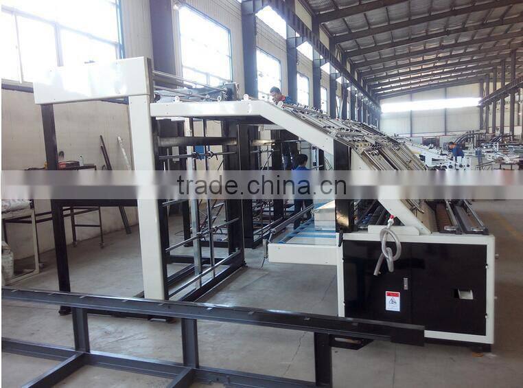 semi-auto carton box flute laminator/laminating machine