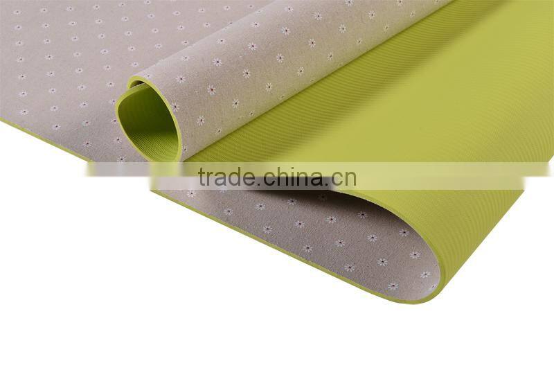 Double eco Custom Printed Anti-Slip yoga mat