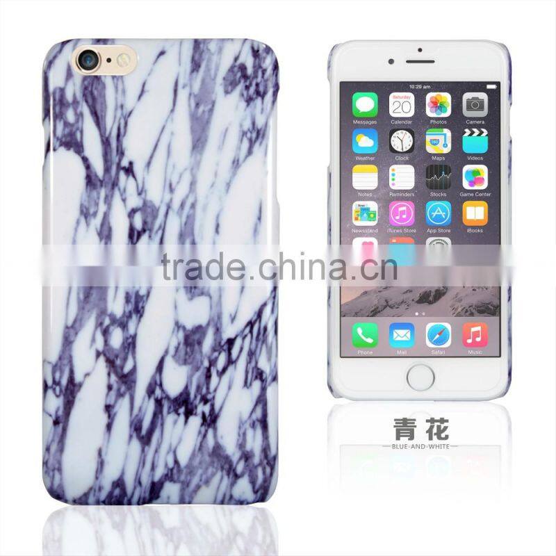 Poplar design 2016 marble PC hard case for iphone 6s