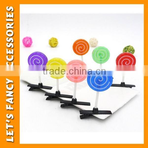 PGHD0651 New style led light fancy wholesale candy hair clips for girls