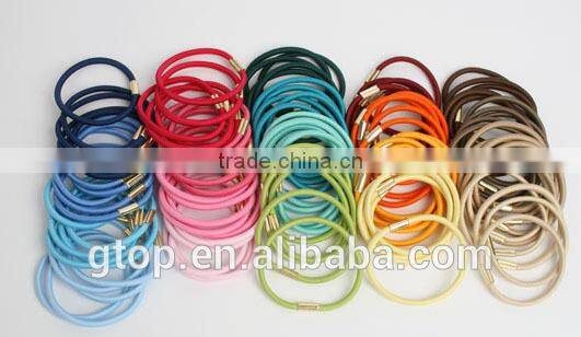Wholesale rubber elastic hair circle cheap good quality R-0028