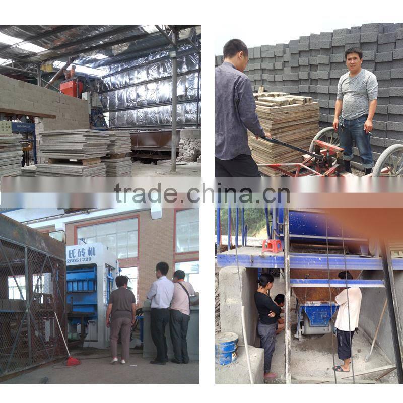 Quanzhou full automatic operation fly ash hydraulic brick vibrated machine LS8-15