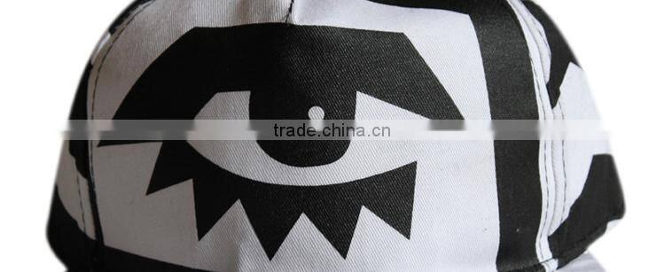 vivid fully printed big eye for wholesale custom made snapback hats