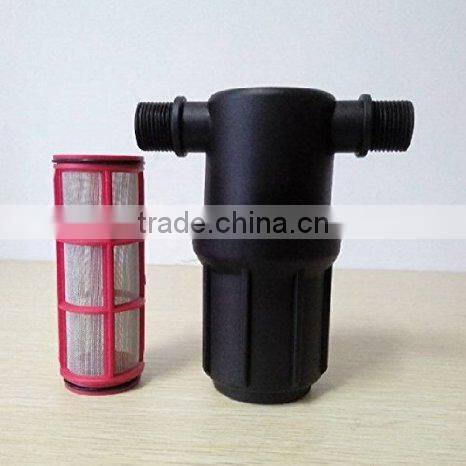 Mesh filter for greenhouse irrigation
