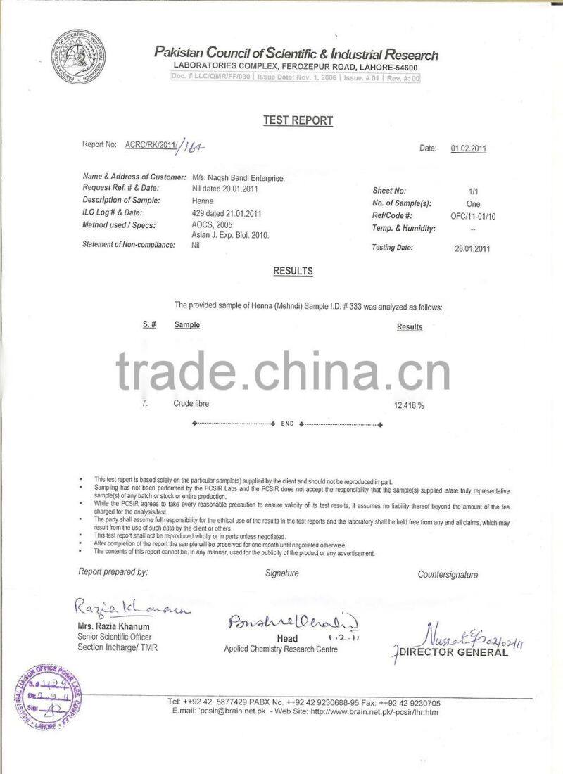 Henna Natural Henna ( Menhdi ) 100% Pure Hair Dye