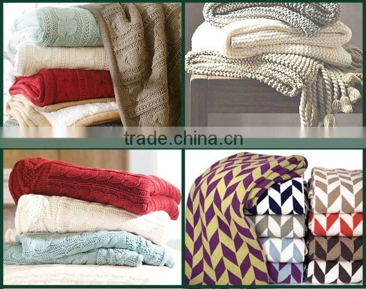 SZPLH CE certification economy 100 acrylic blanket