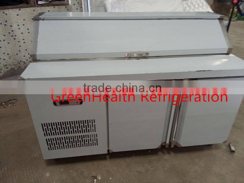 Customized clients logo and voltage for customized pizza workbench