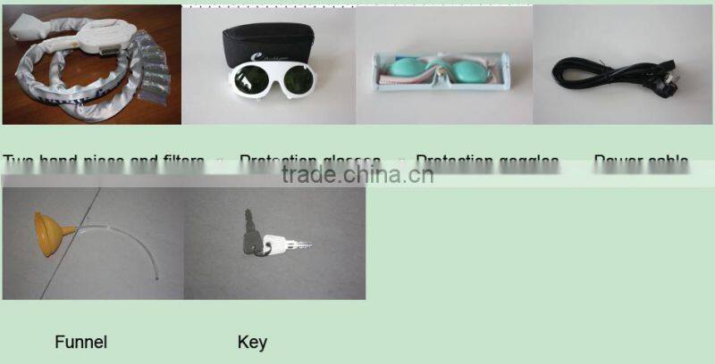 Women hair removal machine quality promise shr ipl machine