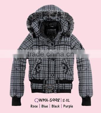 Women winter windproof coat/jacket